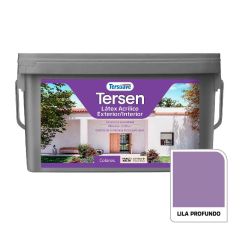 TERSUAVE TERSEN LATEX EXT-INT MATE LILA PROFUNDO X4LT