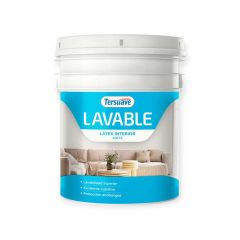 TERSUAVE LAVABLE REV. INT BLANCO MATE X 10 LT
