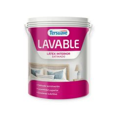 TERSUAVE LAVABLE REV. ESTIRENADO INT SATINADO BLANCO X 4 LT