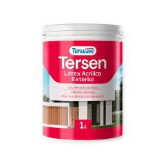TERSUAVE TERSEN LATEX EXTERIOR MATE BLANCO X 1 LT