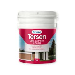 TERSUAVE TERSEN LATEX EXTERIOR MATE BLANCO X 10 LT