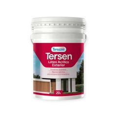 TERSUAVE TERSEN LATEX EXTERIOR MATE BLANCO X 20 LT