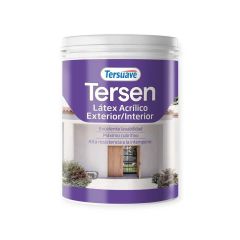 TERSUAVE TERSEN LATEX EXT-INT MATE BCO X 1 LT