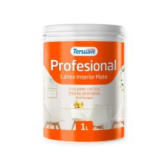 TERSUAVE PROFESIONAL LATEX ACRILICO INT MATE BLANCO X 1 LT