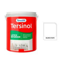 TERSUAVE TERSINOL LATEX INT MATE BLANCO X 4 LT