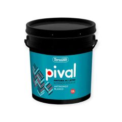 TERSUAVE PIVAL LATEX EXT-INT MATE BLANCO X 10 LT