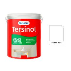 TERSUAVE TERSINOL LATEX CIELORRASO MATE BLANCO X 4 LT