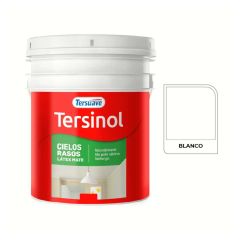 TERSUAVE TERSINOL LATEX CIELORRASO MATE BLANCO X 10 LT