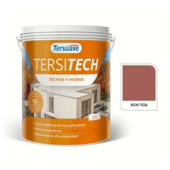 TERSUAVE TERSITECH IMPER T/MUROS ROJO TEJA X 4 KG