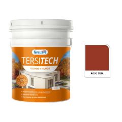 TERSUAVE TERSITECH IMPER T/MUROS ROJO TEJA X 10 KG