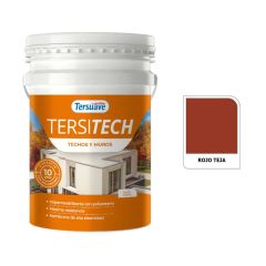 TERSUAVE TERSITECH IMPER T/MUROS ROJO TEJA X 20 KG