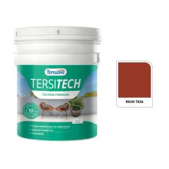 TERSUAVE TERSITECH IMPER FIBRADO T/M ROJO TEJA X 10 KG