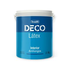 TERSUAVE DECO LATEX INT BLANCO 4 LT