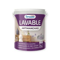 TERSUAVE ANTIMANCHAS INT BLANCO MATE X 4LT