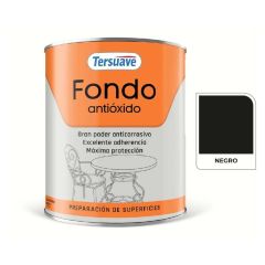 TERSUAVE FONDO ANTIOXIDO MATE NEGRO X 1 LT