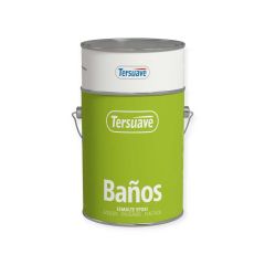 TERSUAVE BAÑOS INDUSTRIA BRILLANTE NEGRO X 4 LT