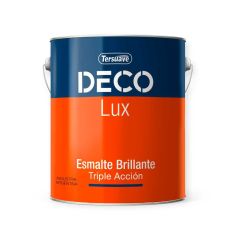TERSUAVE DECOLUX ESM. SINT. BRILLANTE NEGRO X 20 LT