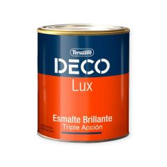 TERSUAVE DECOLUX ESM. SINT. BRILLANTE GRIS  X 1 LT