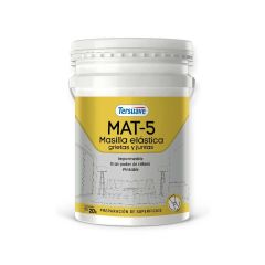 TERSUAVE MAT 5 MASILLA ACRILICA ELASTOMERICA GRIS X 20 KG