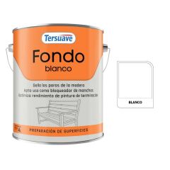 TERSUAVE SINT. FONDO MADERA MATE BLANCO X 4 LT