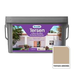 TERSUAVE TERSEN LATEX EXT-INT MATE TOSTADO ARMONIA X 4 LT