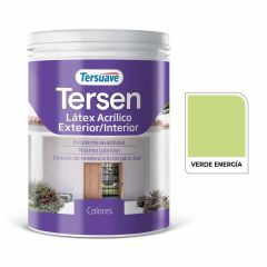 TERSUAVE TERSEN LATEX EXT-INT MATE VERDE ENERGIA X 1 LT