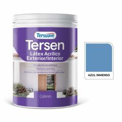 TERSUAVE TERSEN LATEX EXT-INT MATE AZUL INMENSO X 1 LT