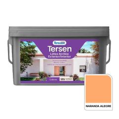 TERSUAVE TERSEN LATEX EXT-INT MATE NARANJA ALEGRE X 4 LT