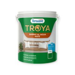 TERSUAVE TROYA BARNIZ SEC RAPIDO BASE ACUOSA MATE X 1 LT