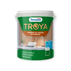 TERSUAVE TROYA BARNIZ SEC RAPIDO B ACUOSA SATINADO X 1 LT