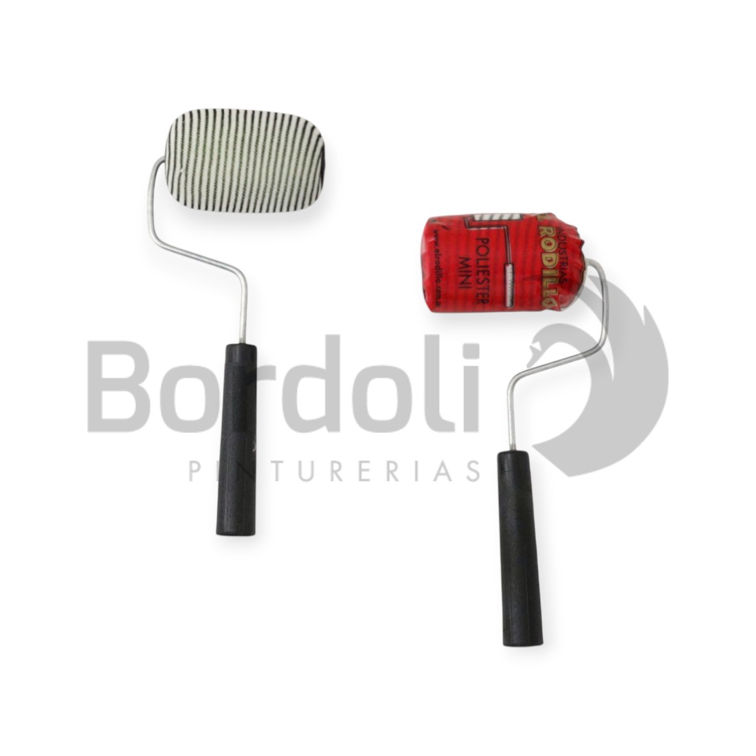 EL RODILLO RODILLIN FORRADO 8CM ENV ROJO