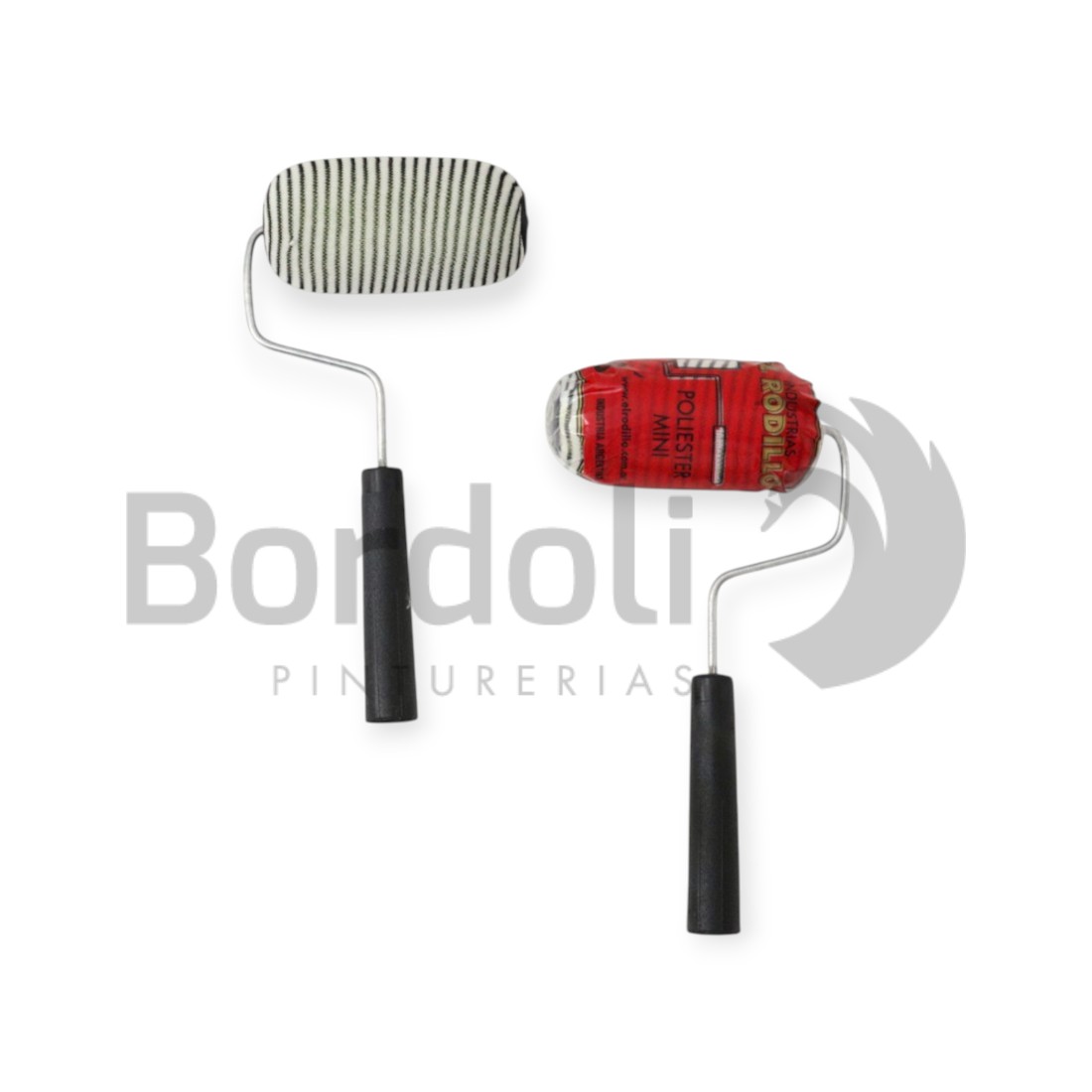 EL RODILLO RODILLIN FORRADO 11CM ENV ROJO