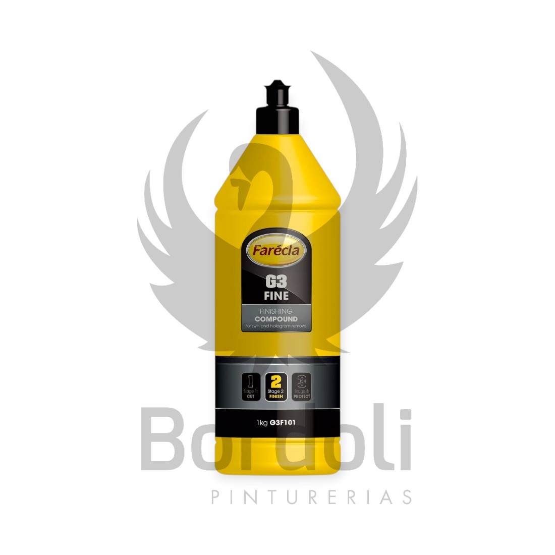 FARECLA G3 FINE - G3F101 P/HOLOGRAMAS PASO 2 - 1KG