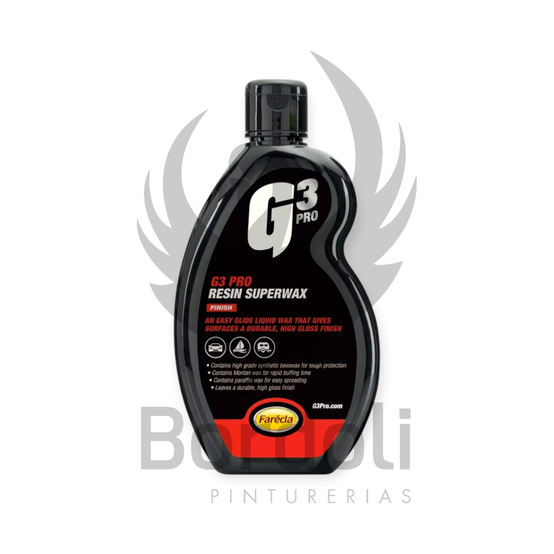 FARECLA G3 PROFESSIONAL RESIN SUPERWAX - 0,5L