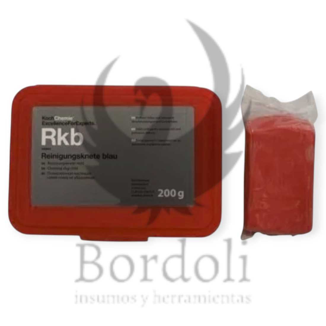 KOCH CHEMIE CLAY BAR GRADO MEDIO ROJO