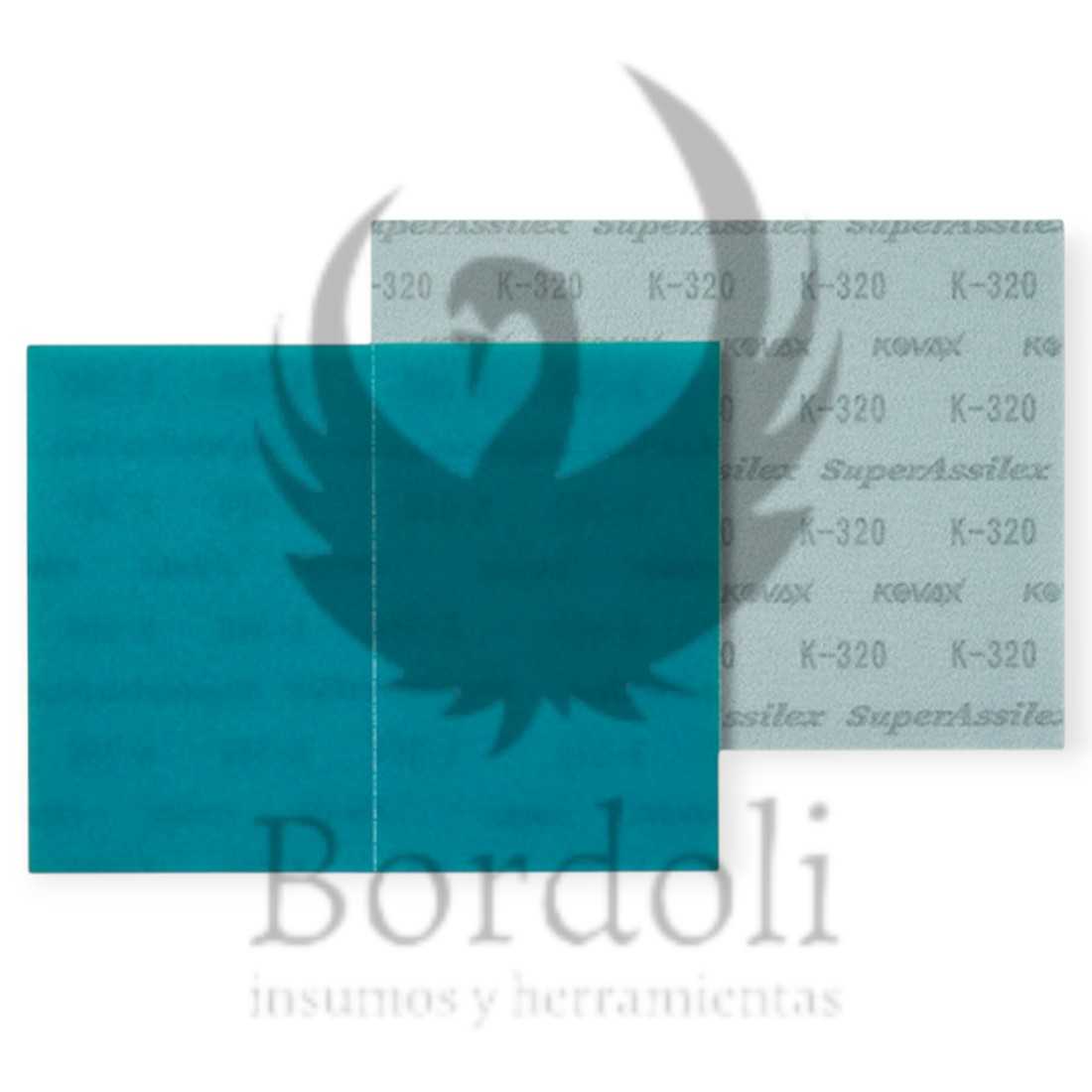 KOVAX S. ASSILEX TELA FLEXIBLE 130X170MM AZUL K320
