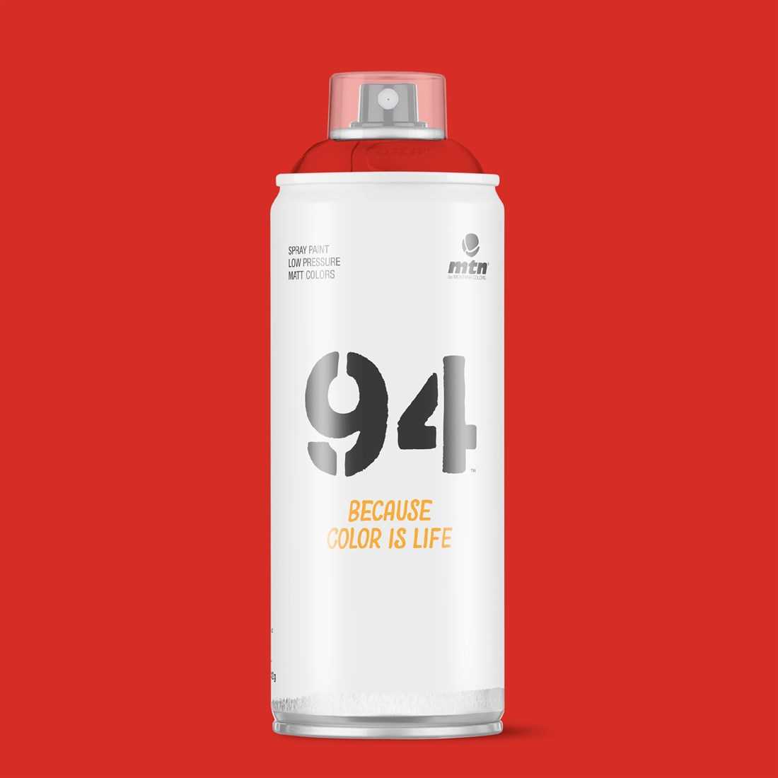 MTN 94 RV-116 ROJO SANGRE 400ML