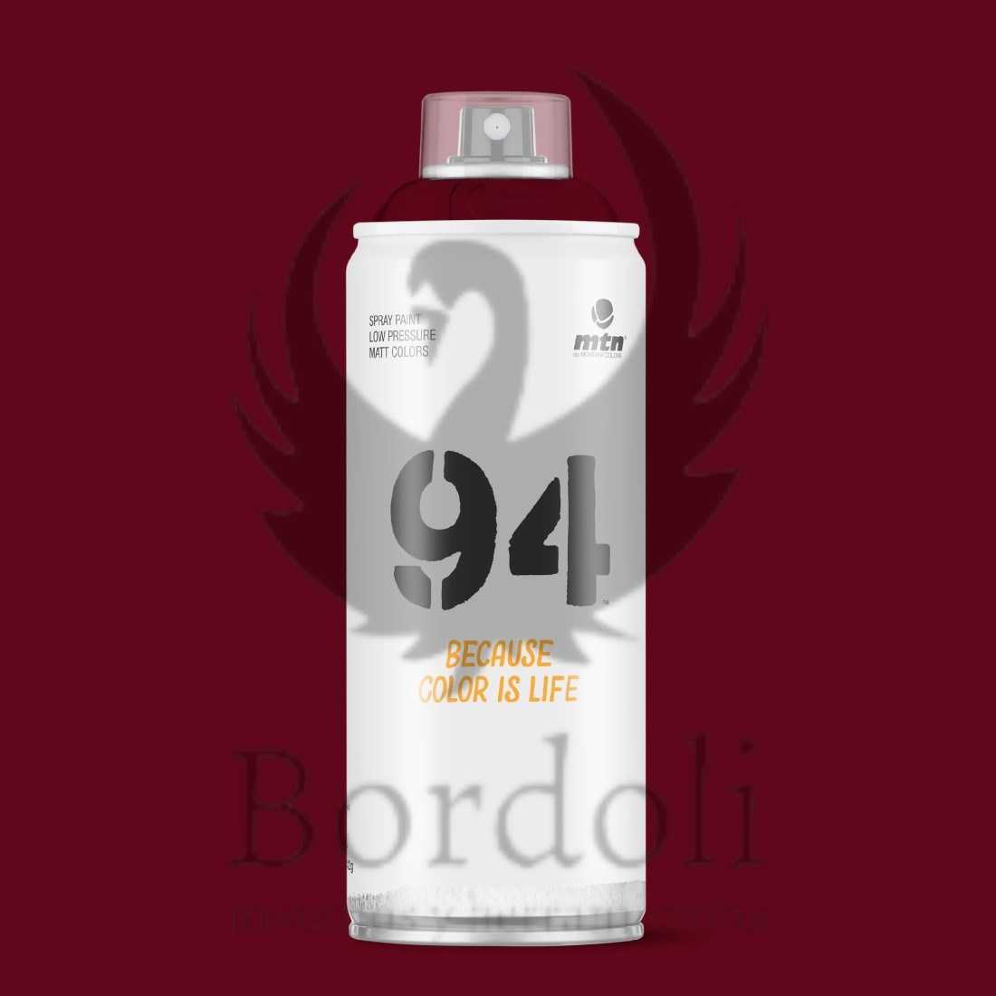 MTN 94 RV-3004 ROJO BURDEOS 400ML
