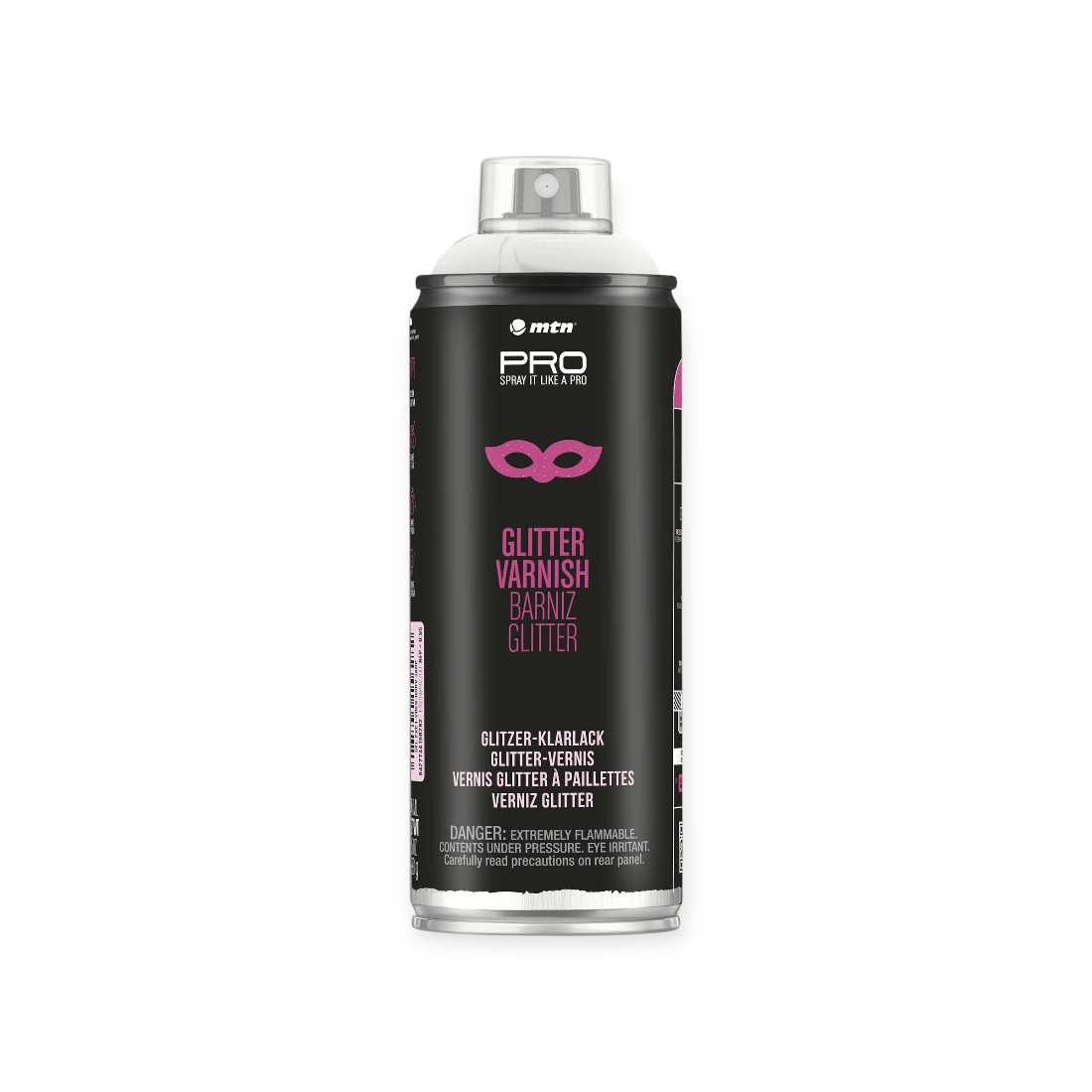MTN PRO BARNIZ GLITTER PLATA
