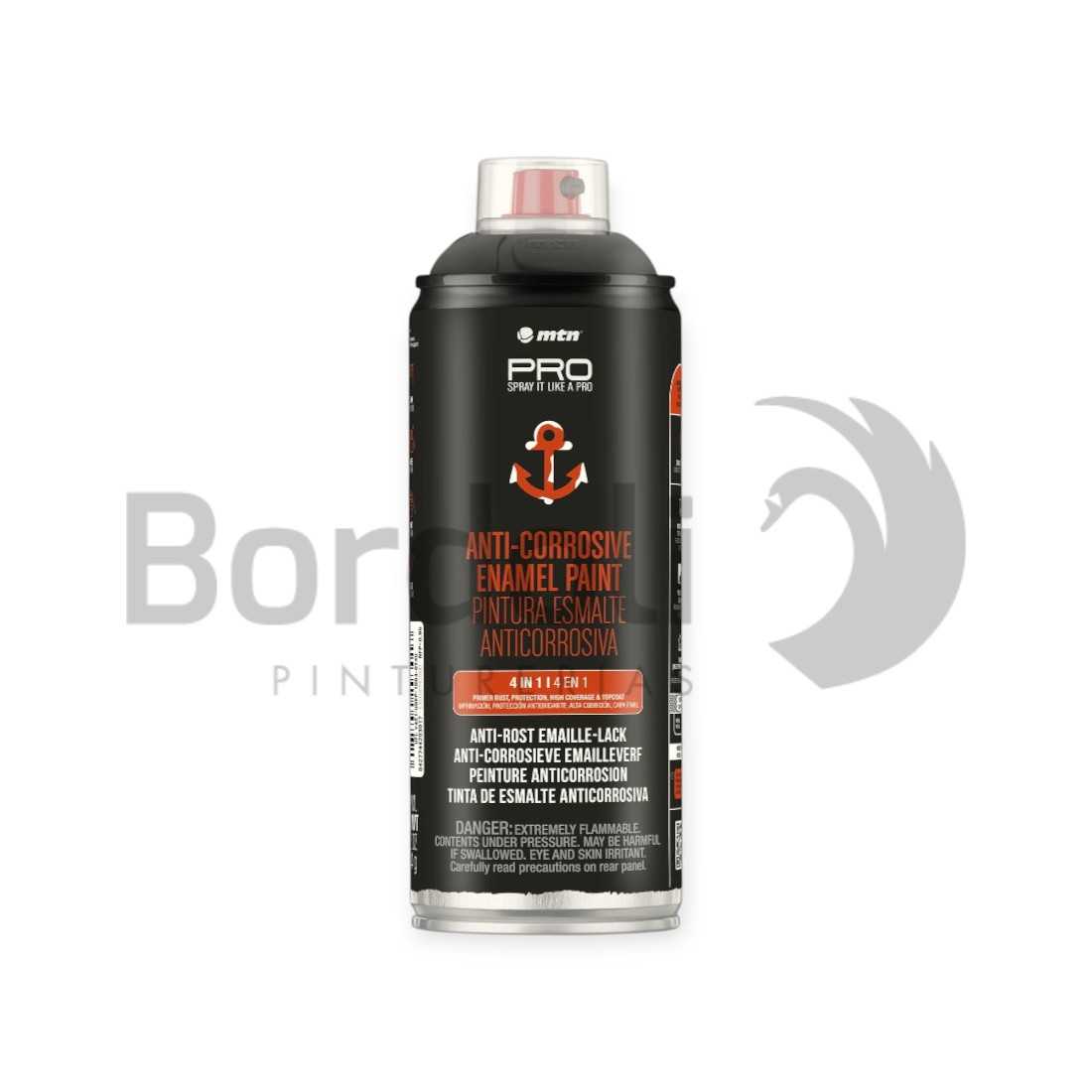 MTN PRO ESMALTE ANTICORROSIVO RAL 9005 NEGRO