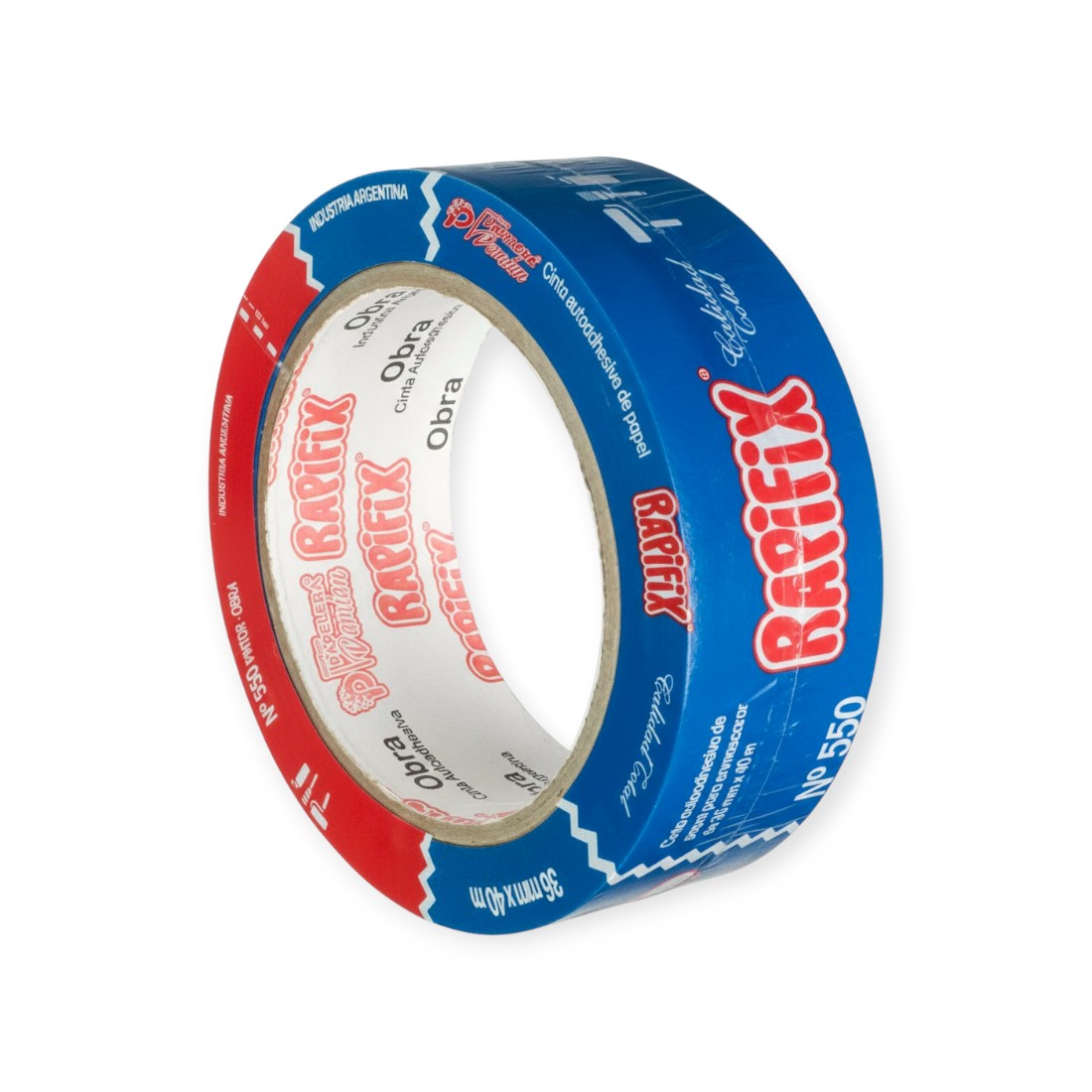 RAPIFIX CINTA N550 PAPEL OBRA 18MM 40M AZUL (T)