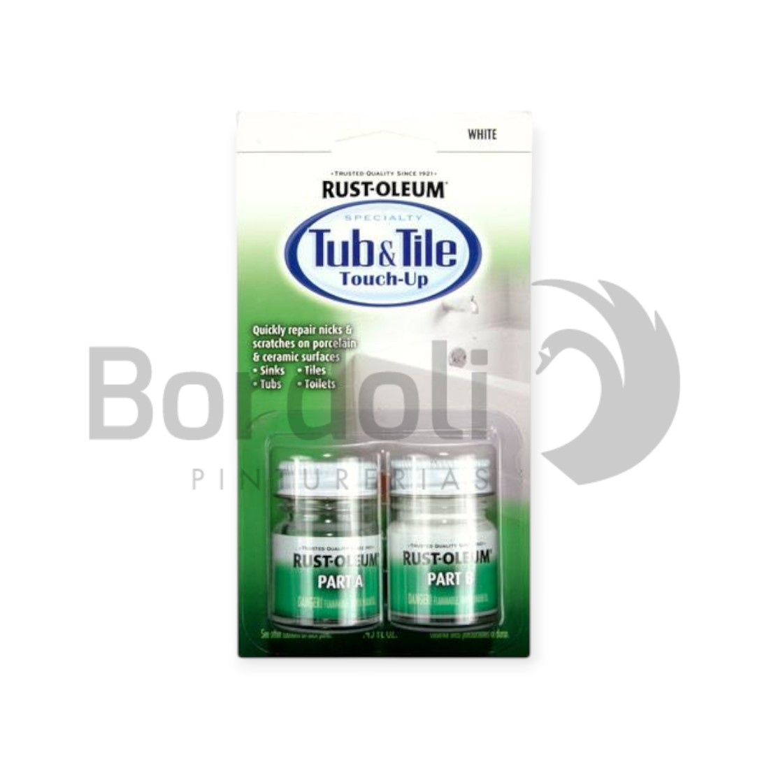 RUSTOLEUM RETOQUE BAÑERAS Y AZULEJOS 13 ML