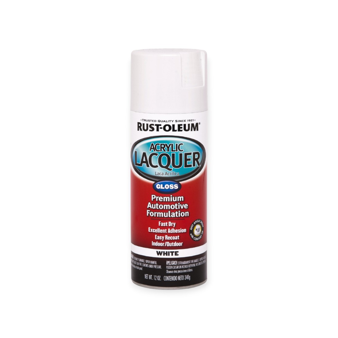 RUSTOLEUM LACA ACRILICA BLANCO 340G