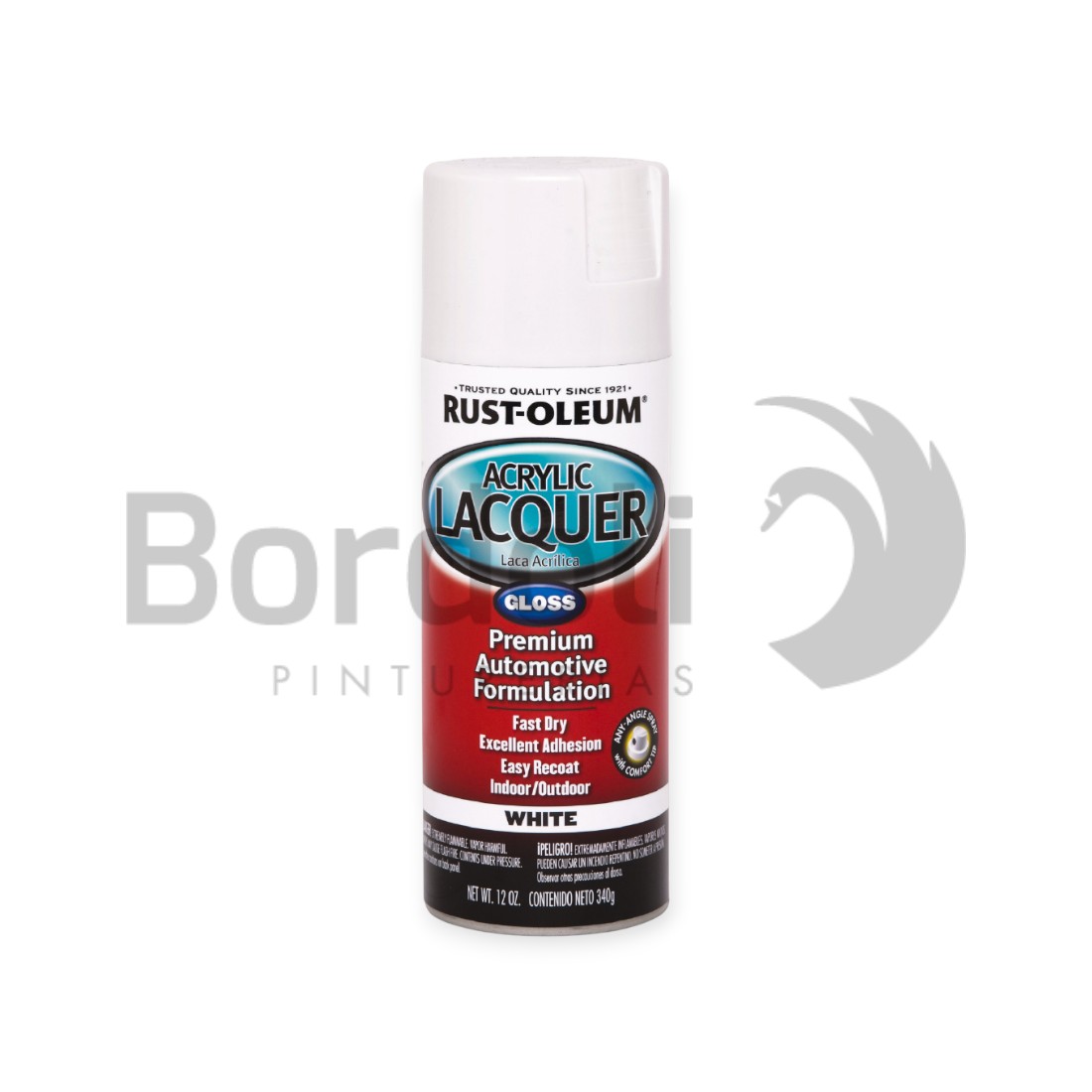 RUSTOLEUM LACA ACRILICA BLANCO 340G