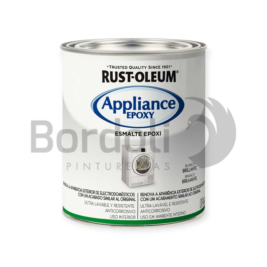 RUSTOLEUM EPOXI BLANCO BRILLANTE BROCHABLE 0,946 LT