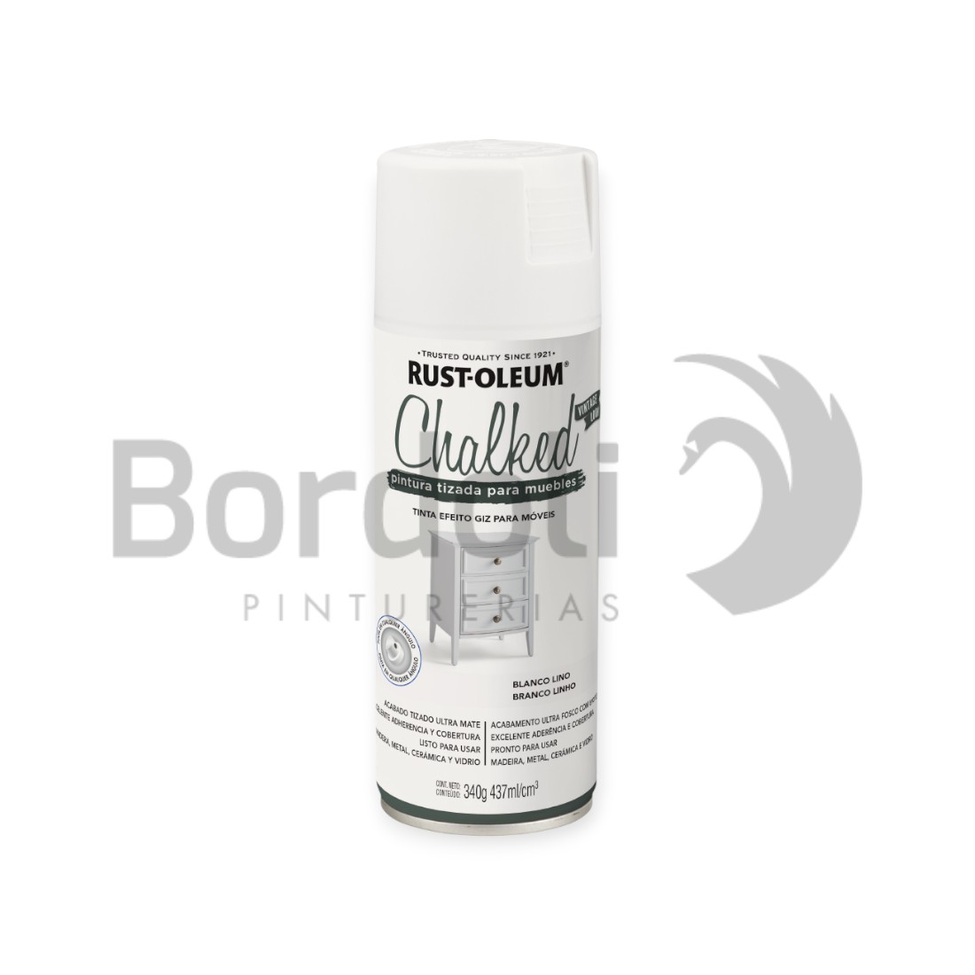 RUSTOLEUM AEROSOL BLANCO LINO 340G
