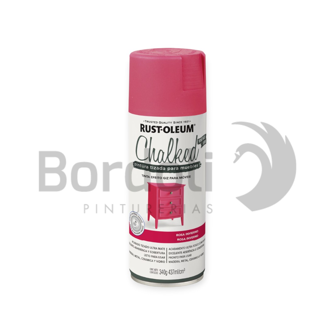 RUSTOLEUM AEROSOL ROSA INVIERNO 340G