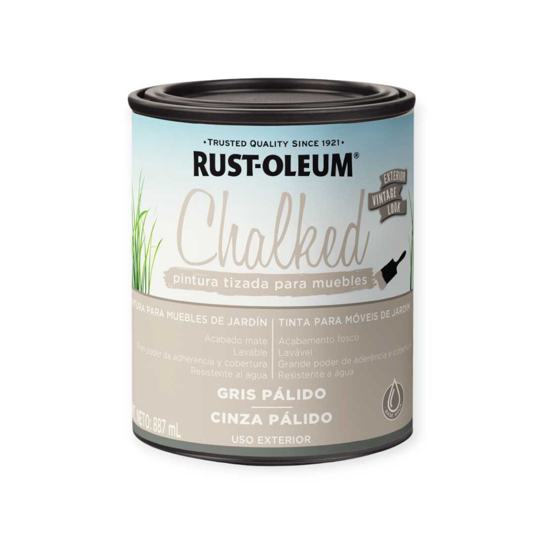 RUSTOLEUM EXT BROCH GRIS PALIDO ULTRA MATE 887 ML