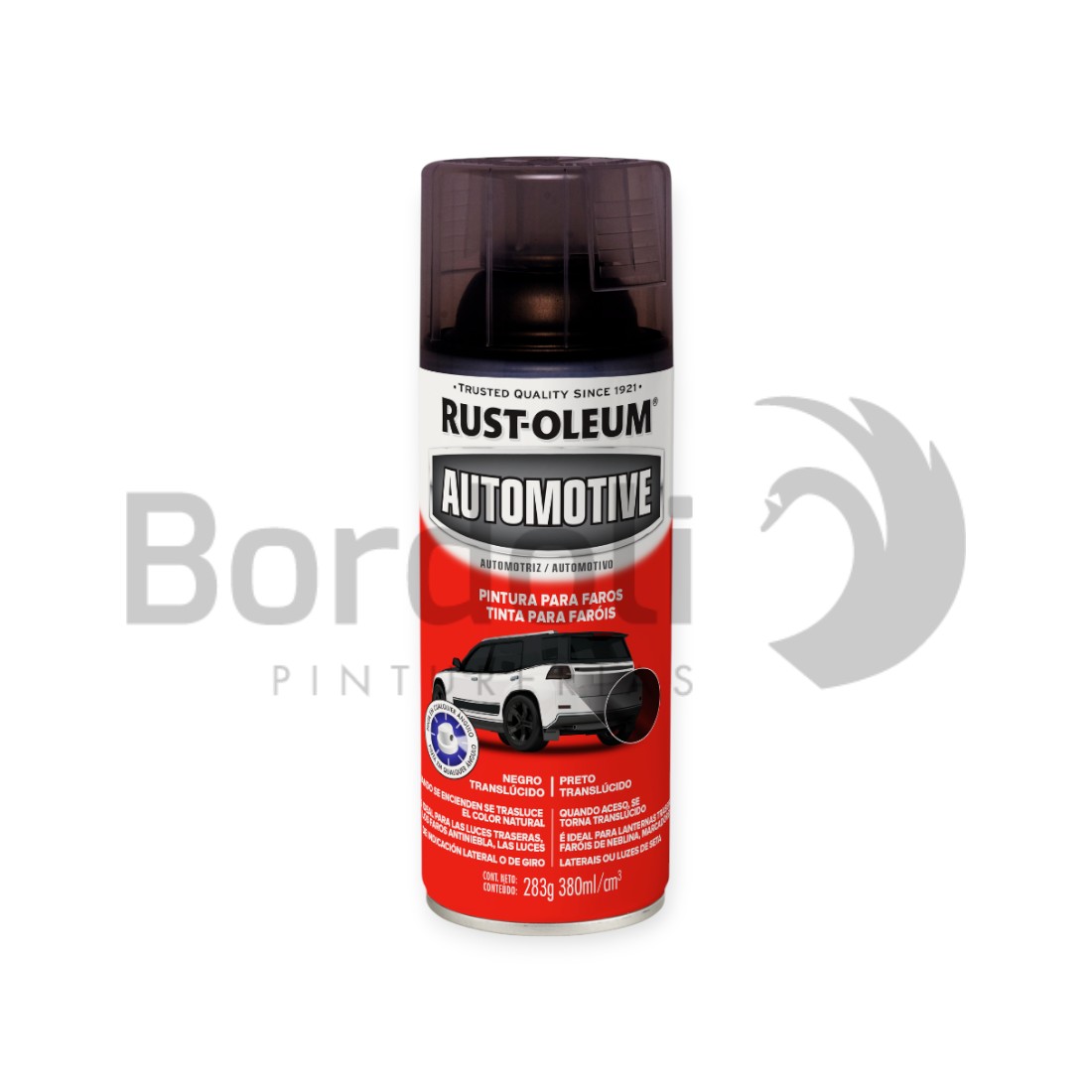 RUSTOLEUM FARO TRANSLUCIDO NEGRO 340G