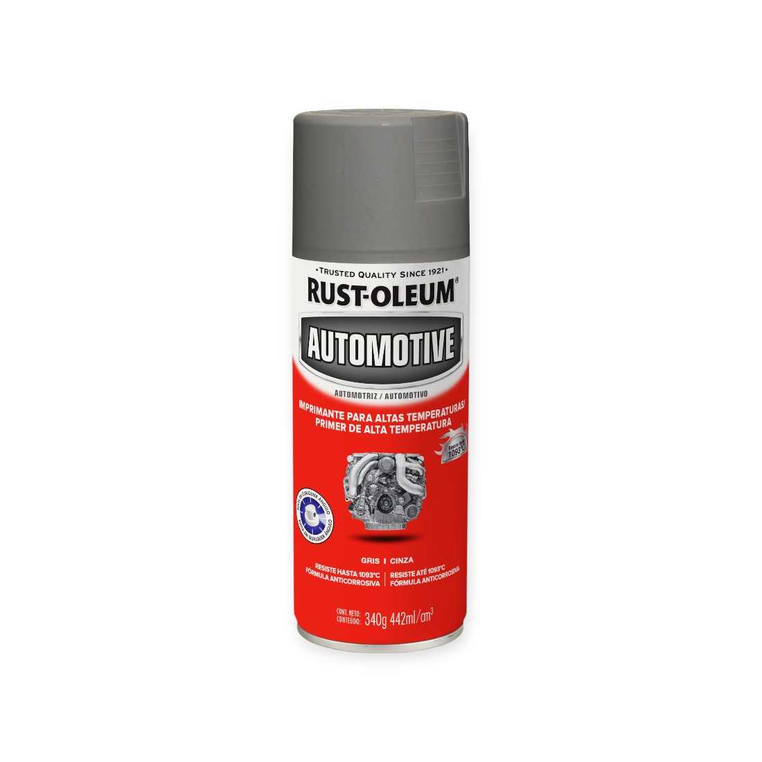 RUSTOLEUM IMPRIMANTE ALTA TEMPERATURA GRIS 340G